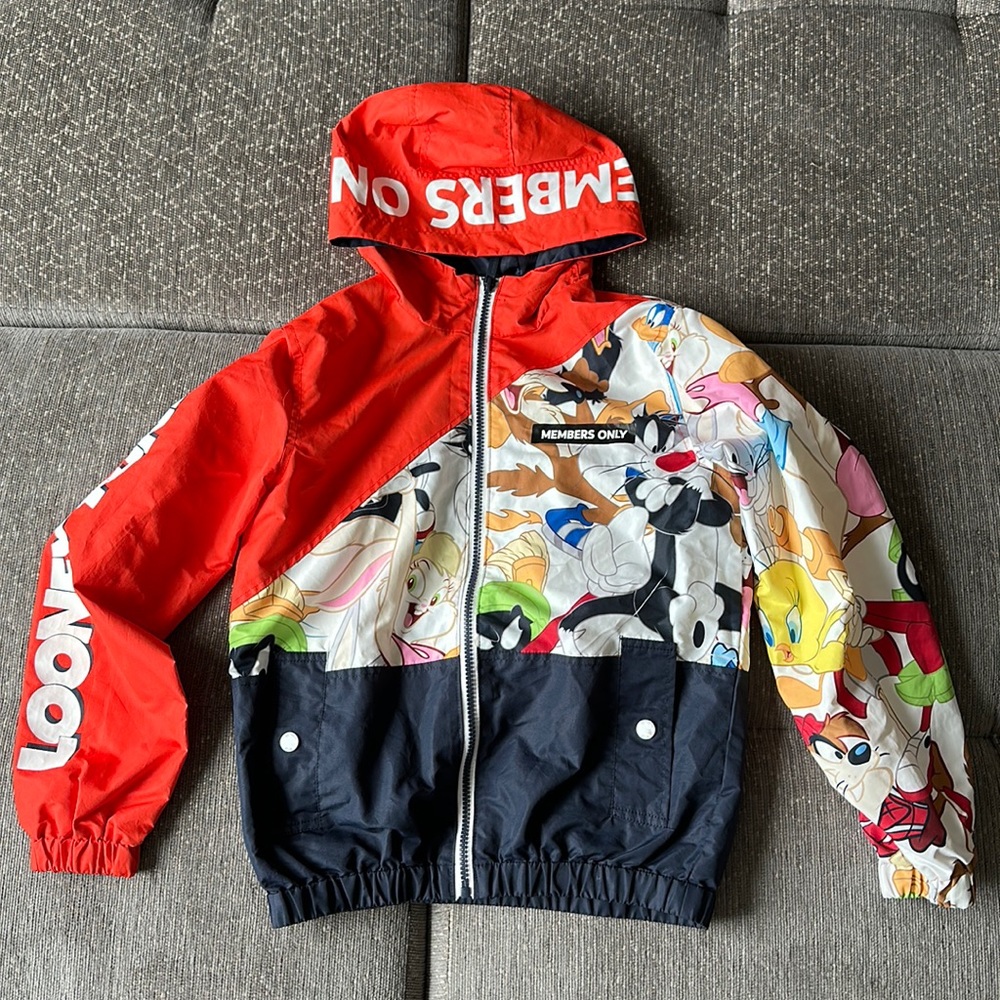Looney Tunes Members Only Windbreaker
